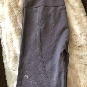 Lululemon leggings size 12 Heathered Purple